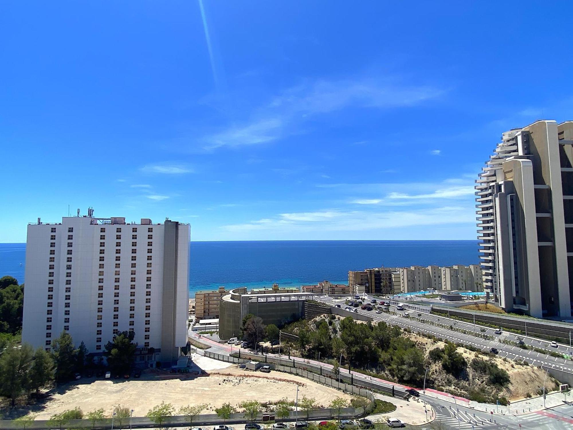Lujoso Apartament Con Impresionantes Vistas Al Mar ベニドルム エクステリア 写真
